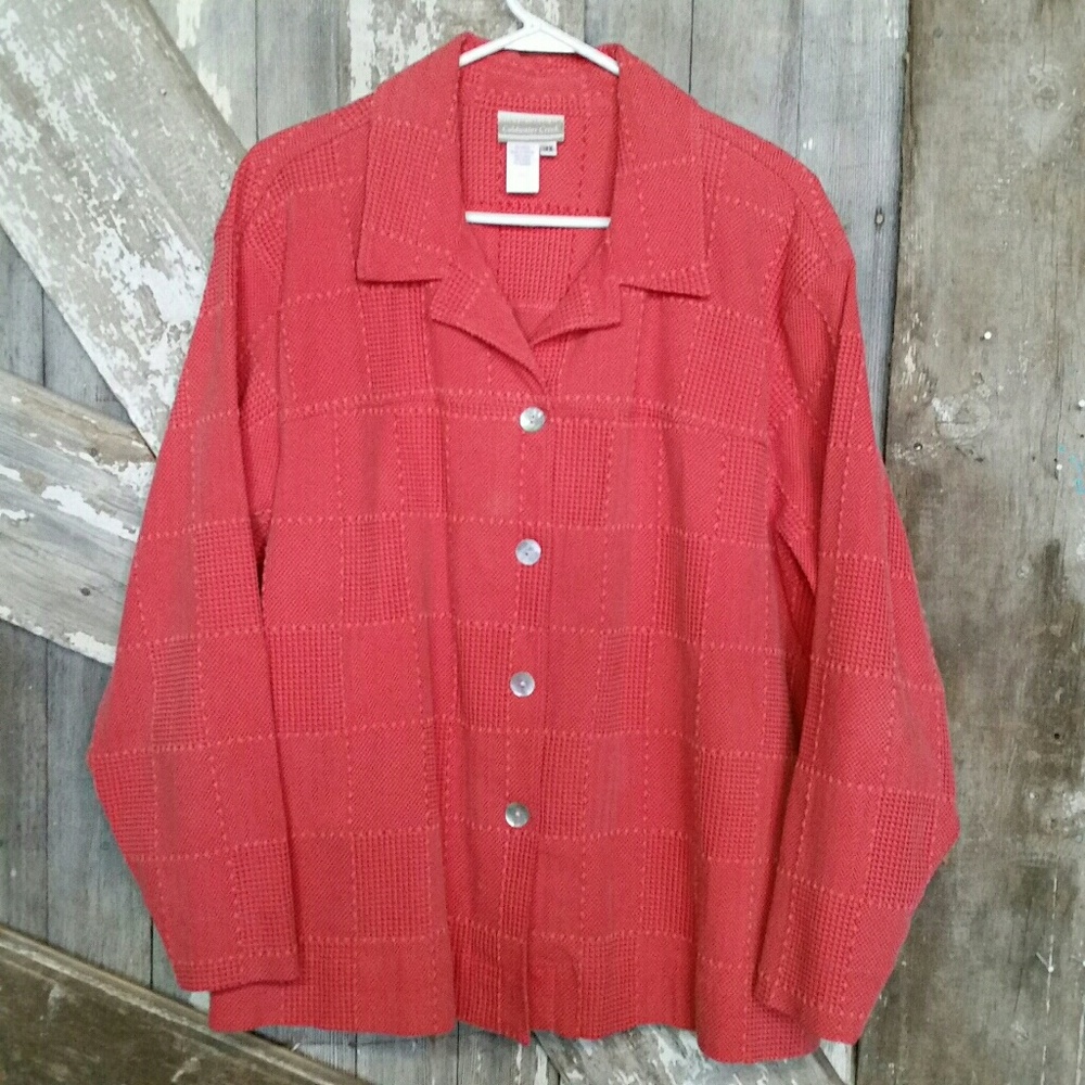 Coldwater Creek button down jacket